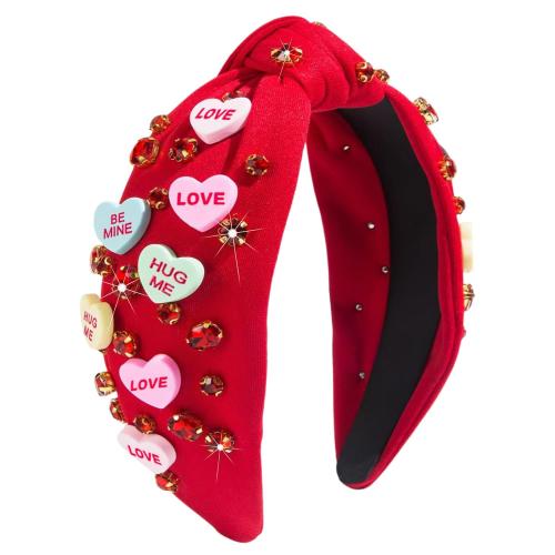 Valentines Headbands for Women Valentine’s Day Headband Candy Heart Hairband Valentine Galentines Gifts