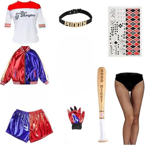 Halloween Costumes Cosplay Set for Adult Women