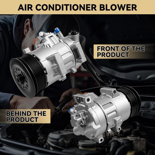 CO 11110C A/C Compressor with Clutch Compatible with Toyota Matrix 2009-2013,Fit for Toyota Corolla 2009-2010, Pontiac Vibe 2009-2010,for Scion xB 2008-2015,Replace #19184680,8831002520,883101A730