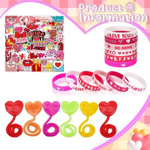 Mctuoba 130 Pack Valentines Day Party Favors for Kids, Treasure Box Toys for Classroom Prizes, Pinata Filler Goodie Bag Stuffers, Treasure Chest Carnival Gift Bulk Toys