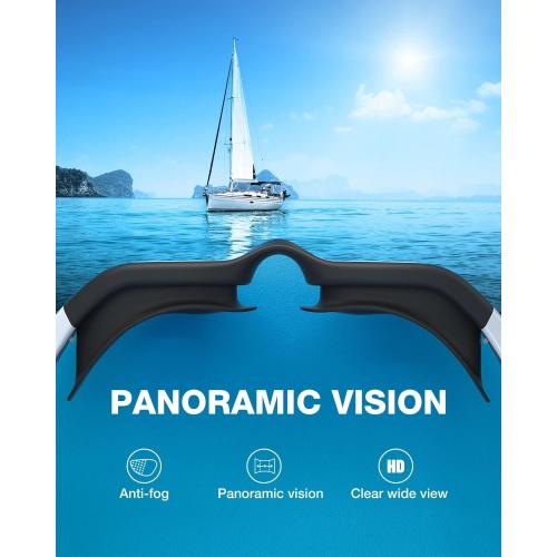 ZIONOR G1 MINI Polarized Kids Swim Goggles for Boys Girls Ages 6-14