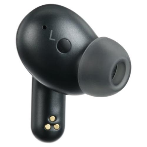 LG TONE Free FP9 Plug and Wireless True Wireless Bluetooth UVnano Earbuds, Black