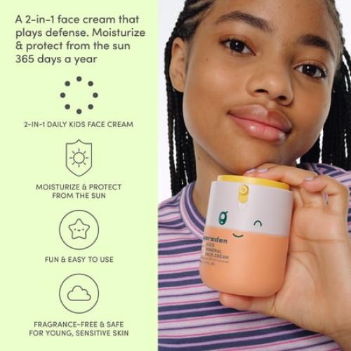 Evereden Kids Protective Mineral Face Cream SPF20