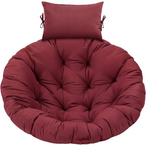 COLOR BLACK ❗❗Tudomro Brick  45x45 Egg Chair Waterproof Cushions Basket Replacement