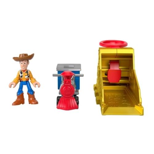 Disney and Pixar Toy Story Launcher Set with Woody Figure (Styles May Vary)