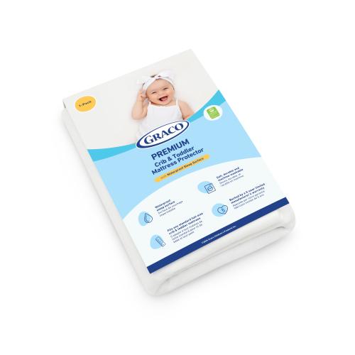 Graco 28-in D Polyester Crib Mattress Cover