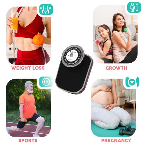 A28 Heavy Duty Bathroom Scale, Anti-Skid Surface, Up to 550 lb