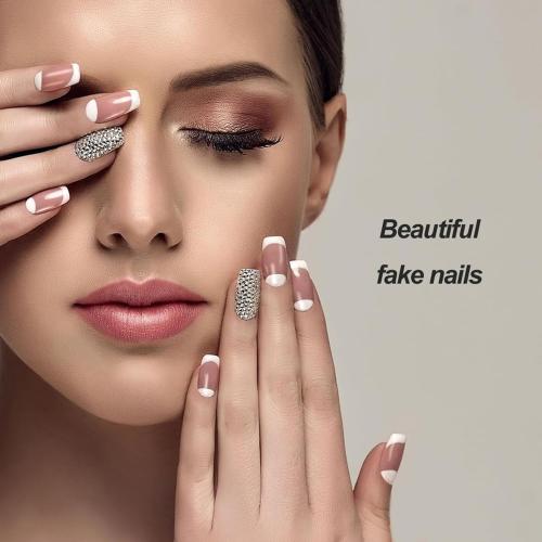 24Pcs Orange Fall Press on Nails Short Square Autumn Fake Nails with Thanksgiving Pumpkin Designs Fall Plaid Glossy False Nails Full Cover Reusable Stick on Nails for Women Manicure