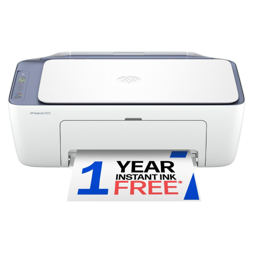 HP DeskJet 2925 Wireless All-iin-One Color Printer Scanner Copier (B18JXA)