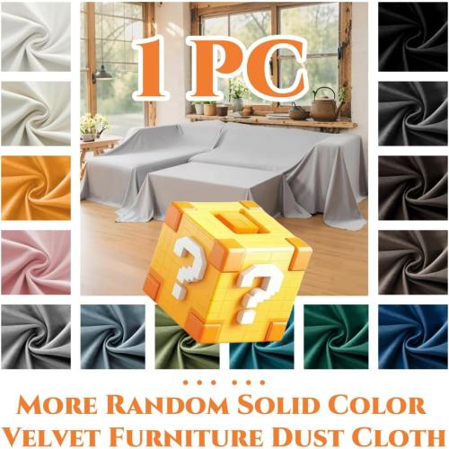 Heavy-duty, large velvet tarpaulins for paint protection, waterproof and durable. Cream yellow color