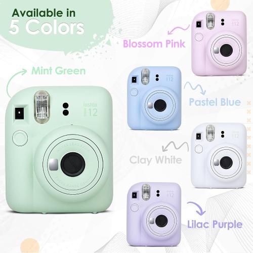 Fujifilm Instax Mini 12 Instant Camera Pastel Blue
