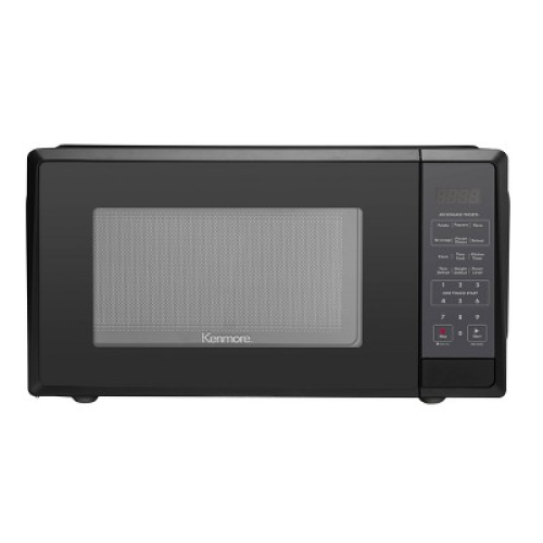 Kenmore 1.1 cu-ft Black Microwave - Black. ‼️has stains and comes with scratches ‼️