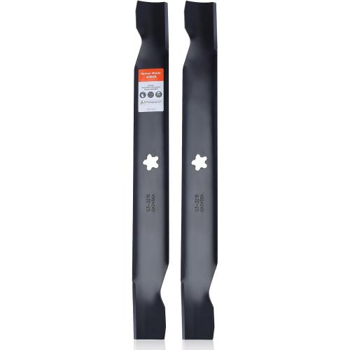 Hipa 532138971 42 inch Mower Blades for Craftsman Husqvarna 42'' Mower | Replace 138971 422719,LT1000 LT2000 42 inch Riding Mower,42'' Deck Lawn Tractor,High Lift 5-Point Star Blades 2 Pack