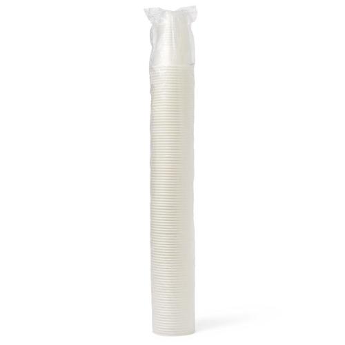 Disposable Plastic Drinking Cups, Translucent, Polystyrene, 7 oz., Ideal for Parties and Events