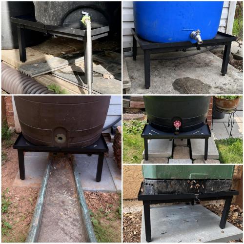 45-55 Gallon Rain Barrel Stand