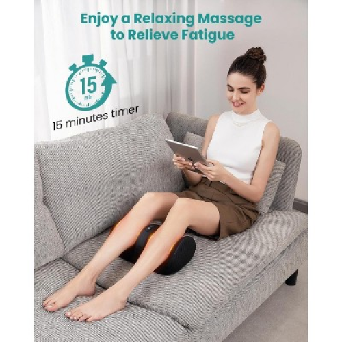 Nekteck Shiatsu Foot Massager with Heat, Lightweight and Compact