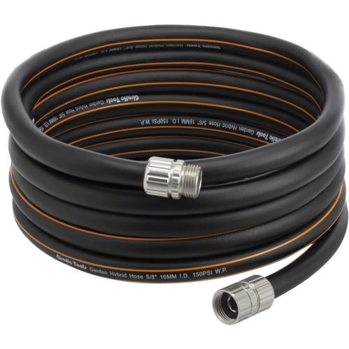 Giraffe Tools Garden Hose 5/8, 30ft Lightweight Hybrid Hose