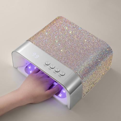 GAOY Professional UV Nail Lamp, Big Cavity Design for Long Nails, Diamond
