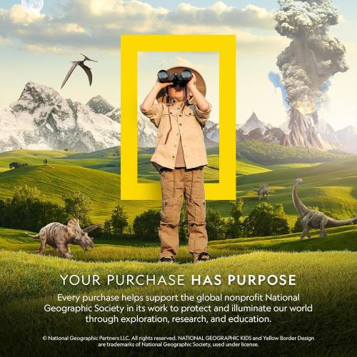 National Geographic Pirate Adventure Activity Kit – Dig for Treasure, Make a Pirate Hat & Map, Includes Spyglass, Compass, Replica Doubloon & Pyrite, STEM Toys, Telescope for Kids