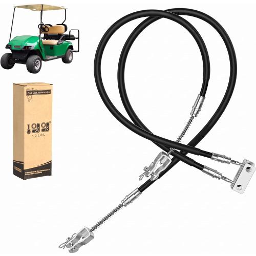 10L0L Golf Cart Brake Cable for EZGO TXT & Medalist 1994-up, Driver and Passenger Side, Replace OEM 70716-G03 70273-G03 70969-G03