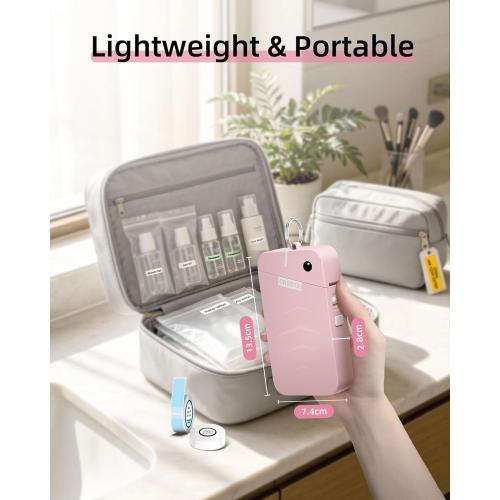 ORGSTA Label Maker, S001 Portable Bluetooth Label Maker Machine with Tape