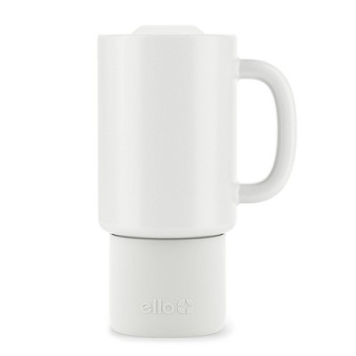 Ello Commute 18oz Ceramic Travel Mug White ‼️stains on the bottom ‼️doesn’t come with lid‼️