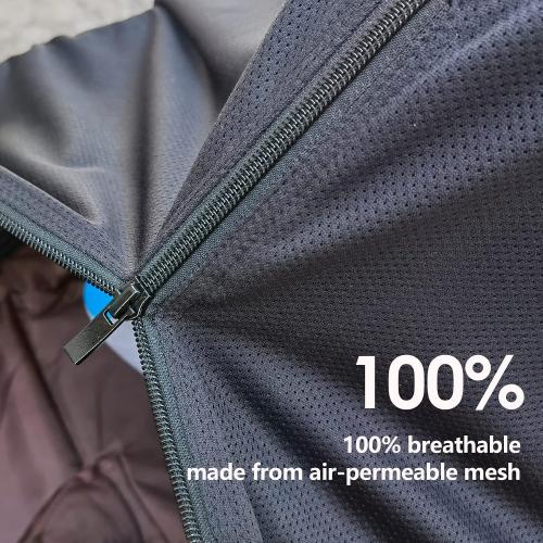 Sun Shade for Baby Strollers (0-6m), UV Sun and Sleep Shade Universal Fit for Baby Travel Size Strollers, Blackout Stroller Cover, Breathable and Stops 99% of The Sun's Rays (UPF50 ) Black