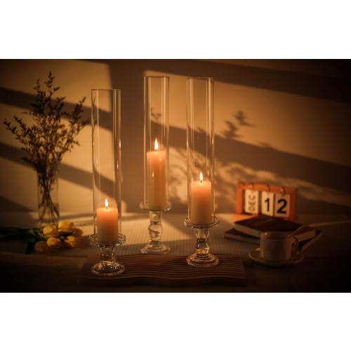 Glass Hurricane Tubes  Fits Candles
