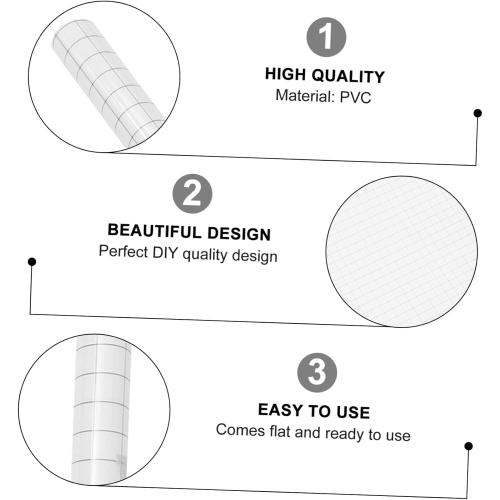 CIMAXIC DIY Transfer Film Self-Adhesive Vinyl Film Grid Membrane Shirts Shoes Bags DIY Quality Designs