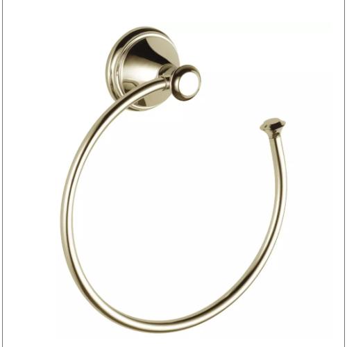 Delta Cassidy Polished Nickel Wall Mount Towel Ring