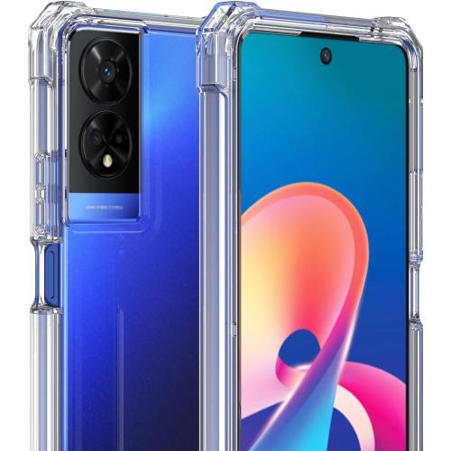 for TCL 50 XE NXTPAPER 5G, TCL 50XE 5G - Full Cover Shockproof Protective Phone Case - Clear