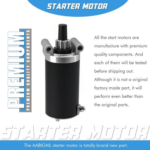 Kohler 7000 Starter Motor Replacement for Courage Engines 20HP 23HP 25HP 27HP 1999-1140051 3209801 32-098-03 KH-32-098-01-S KH-32-098-03-S KH3209804S 3209804 32 098 08