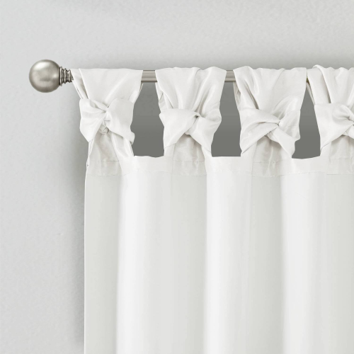Madison Park 1-Panel Natalie Room Darkening Twisted Tab Lined Window Curtain