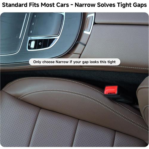 Givifive Car Seat Gap Filler Organizer 2Pack Soft Foam 3IN1 Multifunctional
