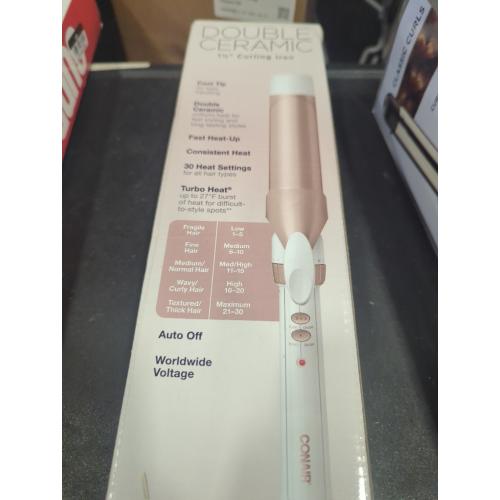 Color rose gold Conair Double Ceramic Rosegold Curling Iron