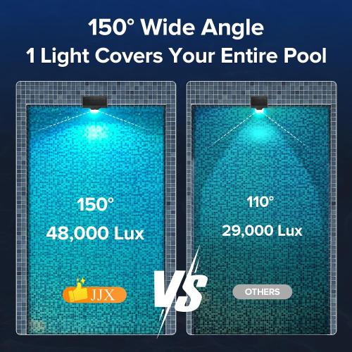 Solar & USB Rechargeable LED Solar Pool Lights for Inground & Above Ground