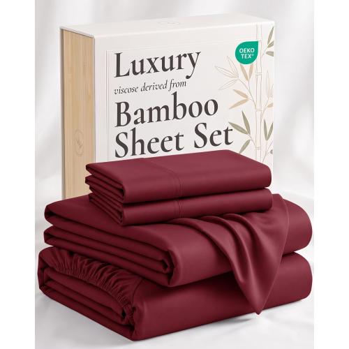 Hotel Sheets Direct 100% Viscose Derived from Bamboo Sheets