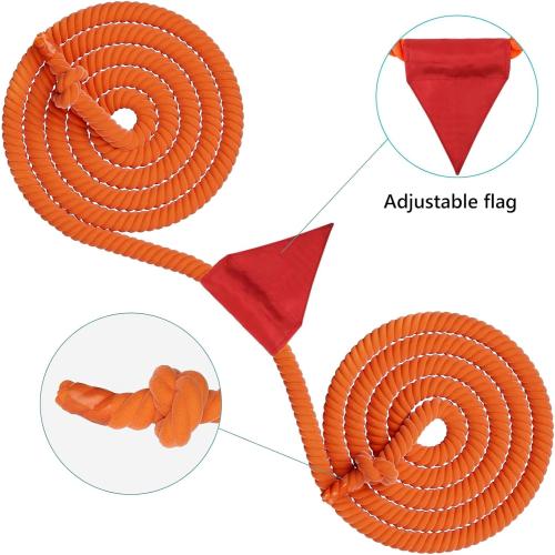 X XBEN Tug of War Rope with Flag for Kids 20FT, Teens and Adults