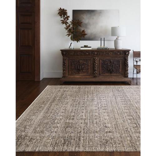 Livabliss x Becki Owens Margaret Washable Outdoor Area Rug, 7'10 x 10', Vintage Brown