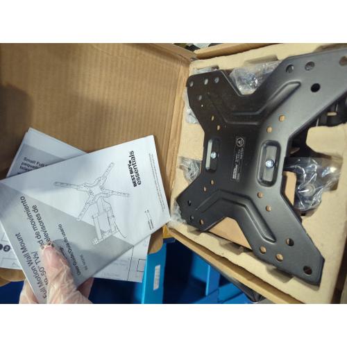 Best Buy Essentials Full Motion TV Wall Mount with Mounting Hardware Included, (New)