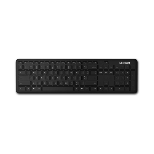 Microsoft QSZ-00001 Microsoft Bluetooth Keyboard - Wireless Connectivity - Bluetooth - 32.81 ft. - Black - Blue