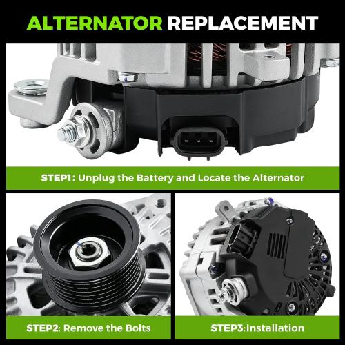 11256 New Alternator Fit  5.6L, 07-15 Armada 5.6L