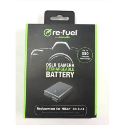 Digipower - Digital camera replacement battery for Nikon EN-EL14 battery pack