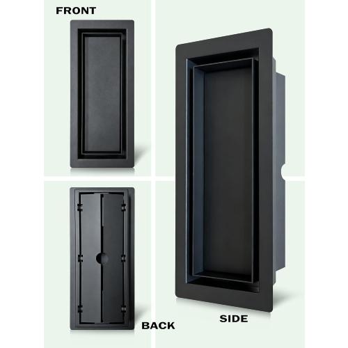 4x10 Floor Register, Built-in Leveling Screws, Fits Any Floor Thickness