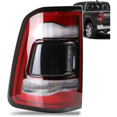 LED Tail Light Compatible With 2019-2024 Dodge Ram 1500 Driver Side