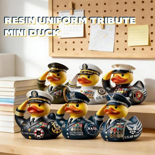 Military Rubber Duck, Uniform Tribute to Veterans (d)