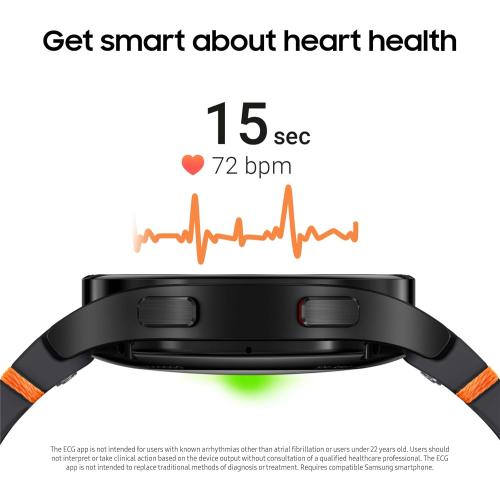 Samsung Galaxy Watch FE 40mm Bluetooth AI Smartwatch w/Fitness Tracking, BIA Sensor, Personalized HR Zones, Heart Rate Tracker, Sleep Monitor, 2024, Pink Gold [US Version, 1Yr Manufacturer Warranty]