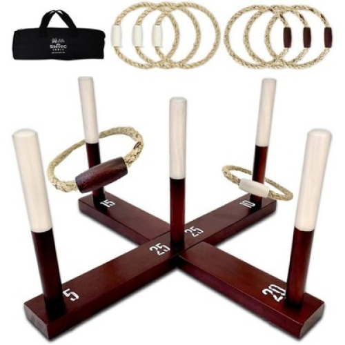 Rustic Ring Toss Outdoor Game
