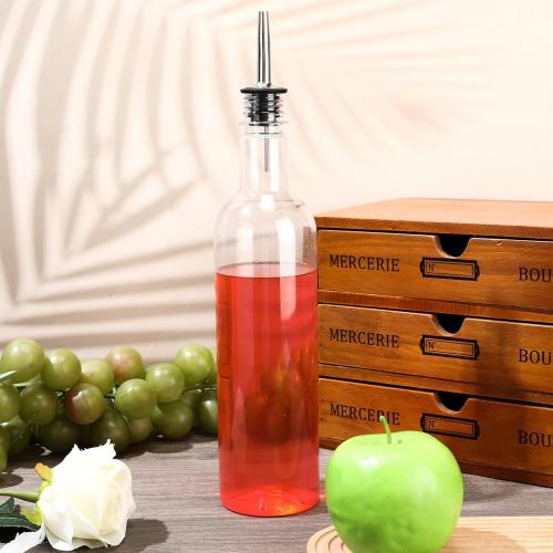 8 Pack 25 oz Syrup Bottle with Spout Pourer and Cap