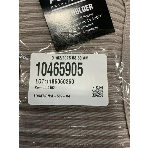 All-Clad Premium Pot Holder, 2 Pack, Titanium